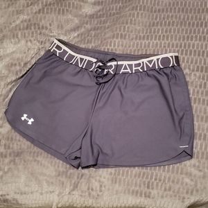 Under Armour Gray Athletic Shorts